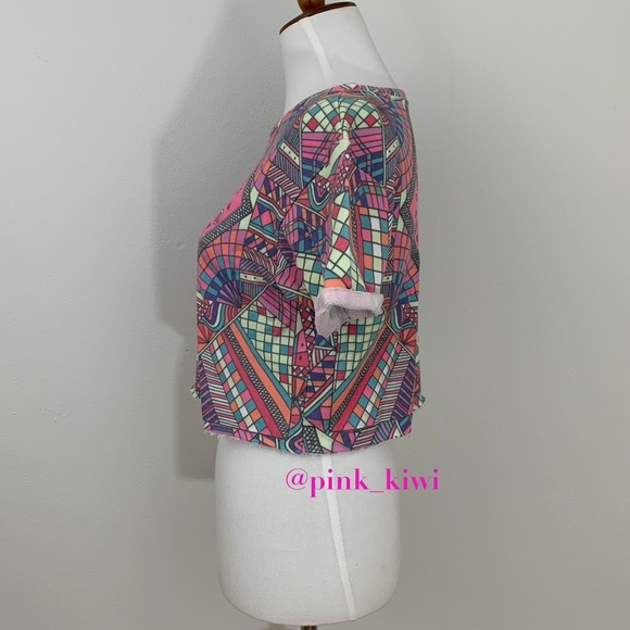 Wildfox Third Eye Venice Crop Top - Picture 5 of 7